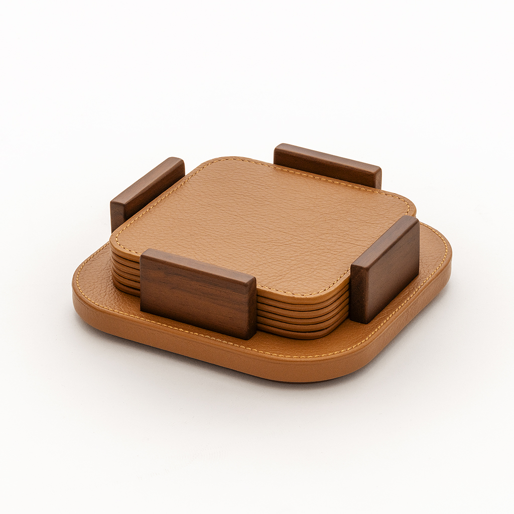 Photo picture of Coaster Holder, brand  Giobagnara X Poltrona Frau