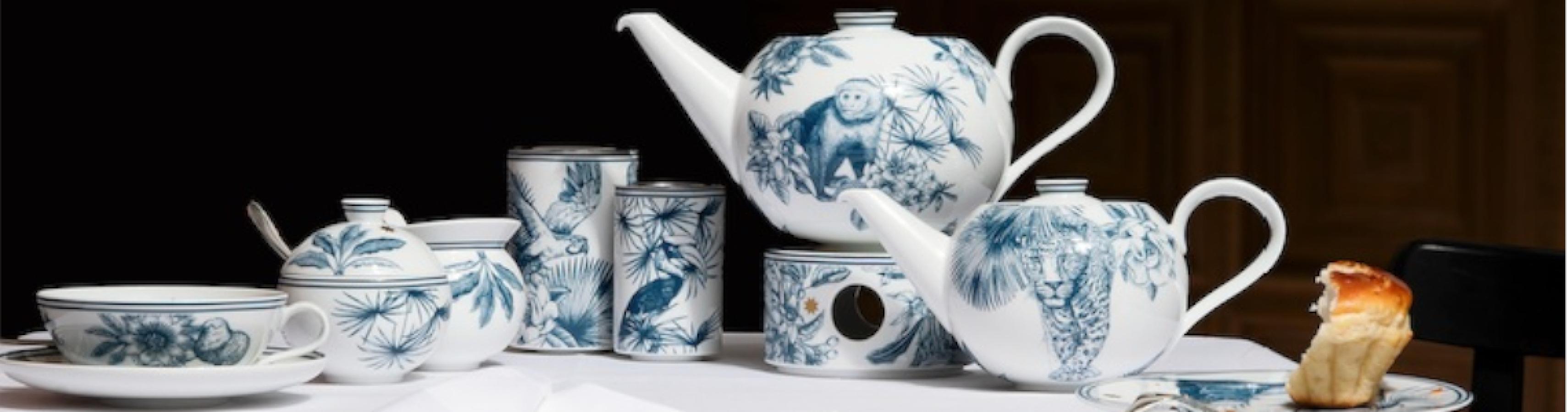 Porcelain Tableware Tea and Coffee Set