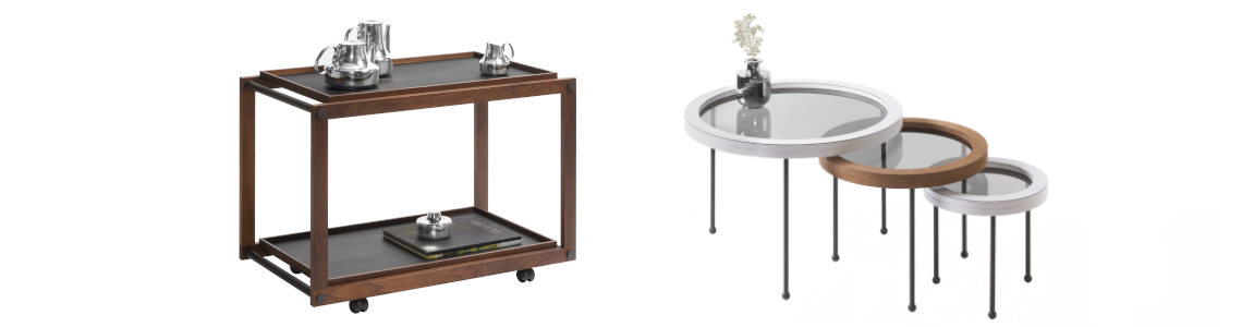 SIDE TABLES AND TROLLEYS