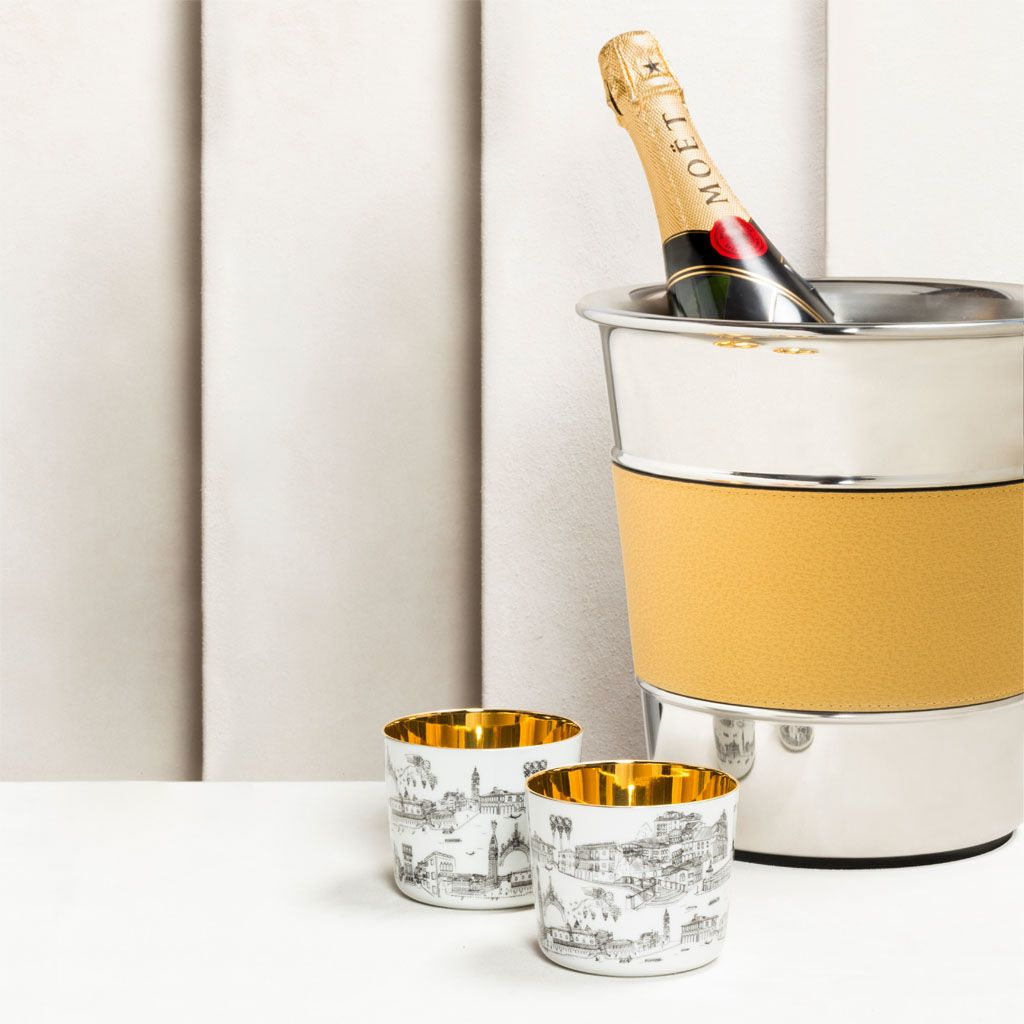 Porcelain tableware champagne bucket collection