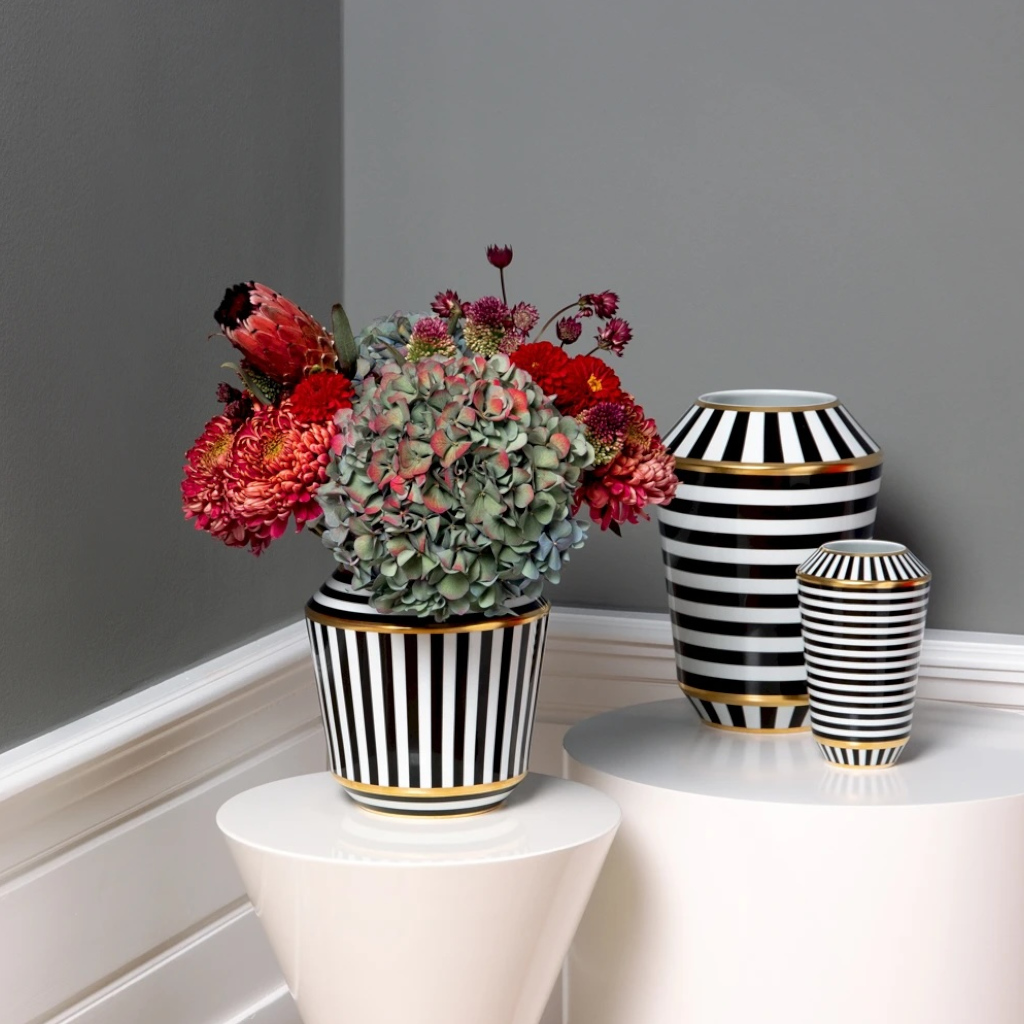 Porcelain vase collection