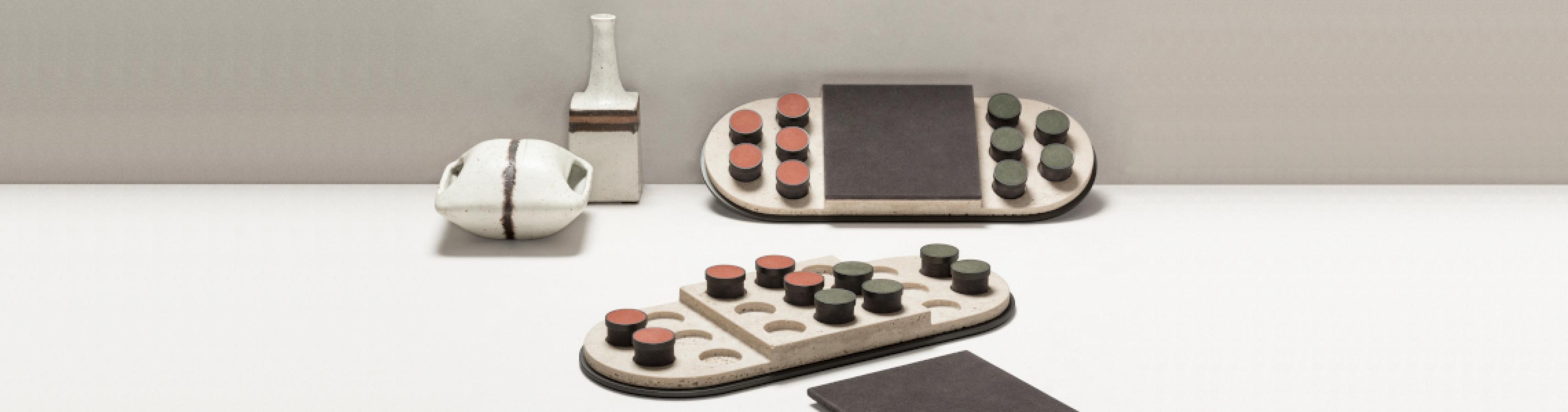 Solitaires with tic tac toe games set