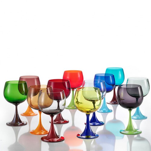 Murano glass goblet  - BURLESQUE | Giobagnara Il Prato Venezia