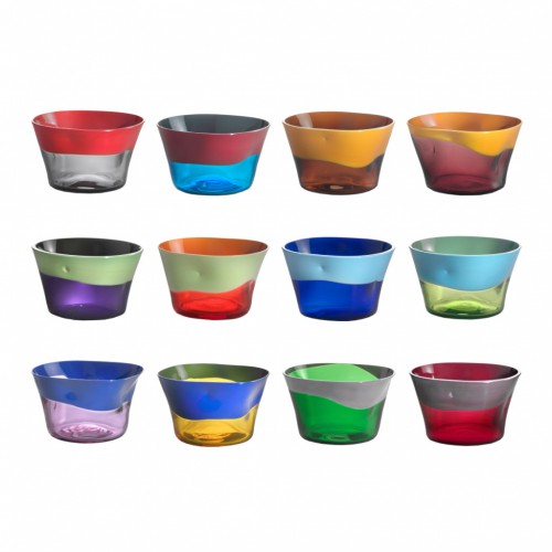 Collection of Murano glass glasses - DANDY | Giobagnara Il Prato Venezia
