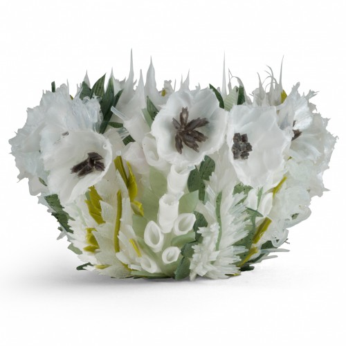 Silicone Rubber Vase handcrafted in Italy - Winter medium | Giobagnara Il Prato Venezia