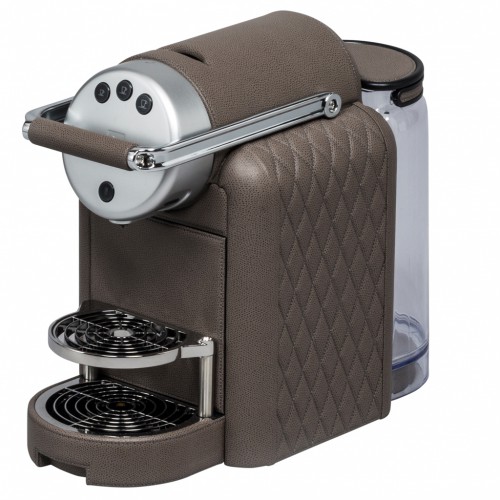 Original Zenius Nespresso Machine covered in leather | Giobagnara