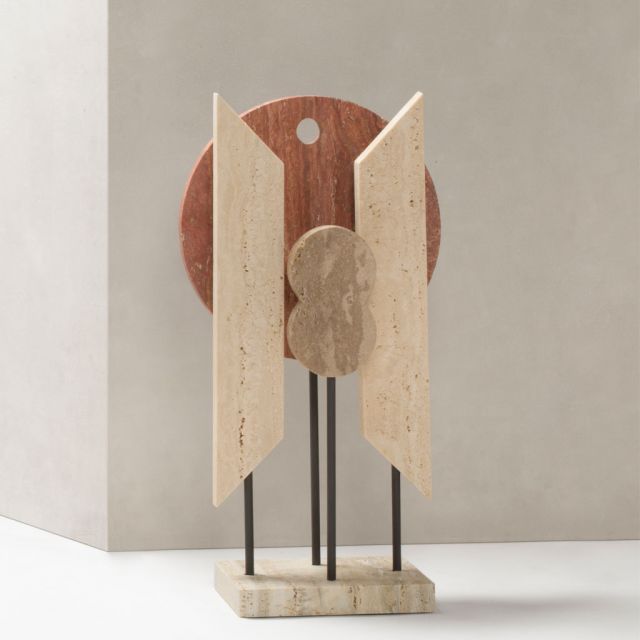 Travertine marble sculpture - Sculpture 2 Tabou | Giobagnara Il Prato Venezia