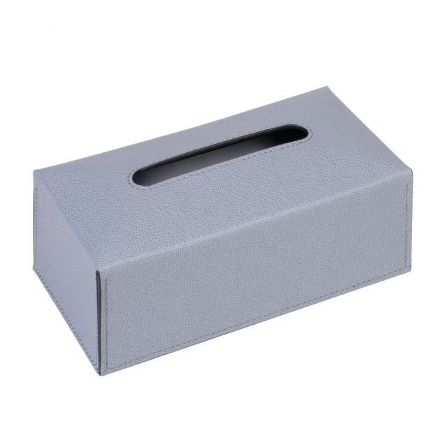 Kleenex with leather structure rectangular high - Ready | Giobagnara Venezia