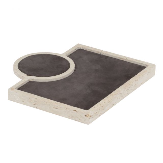 Valet tray with leather padding - Palazzo | Giobagnara Il Prato Venezia