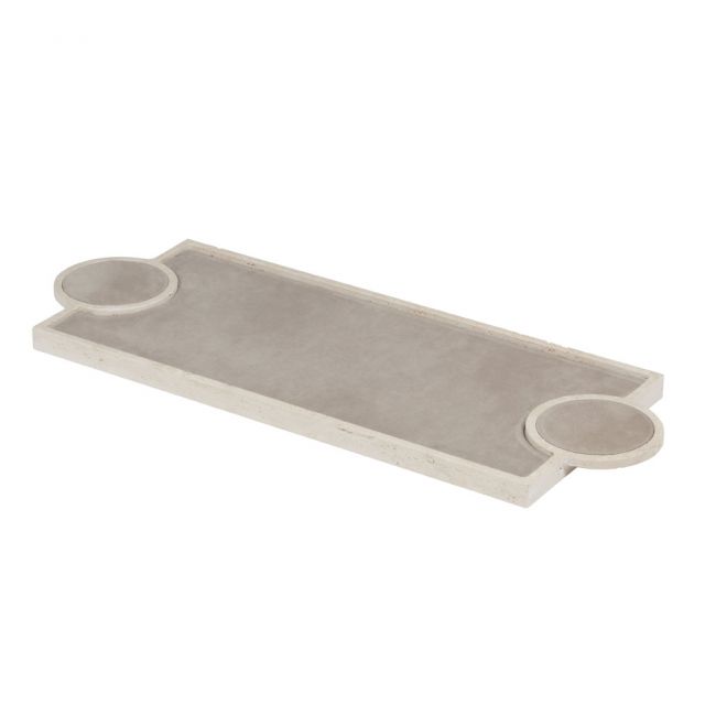 Long tray with leather padding - Palazzo | Giobagnara Il Prato Venezia