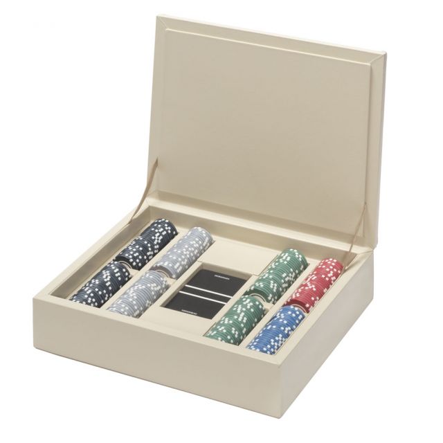 Handwoven poker case - Eva | Giobagnara