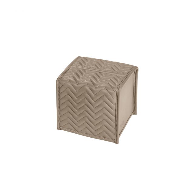 Herringbone square tissue holder - Elba | Giobagnara