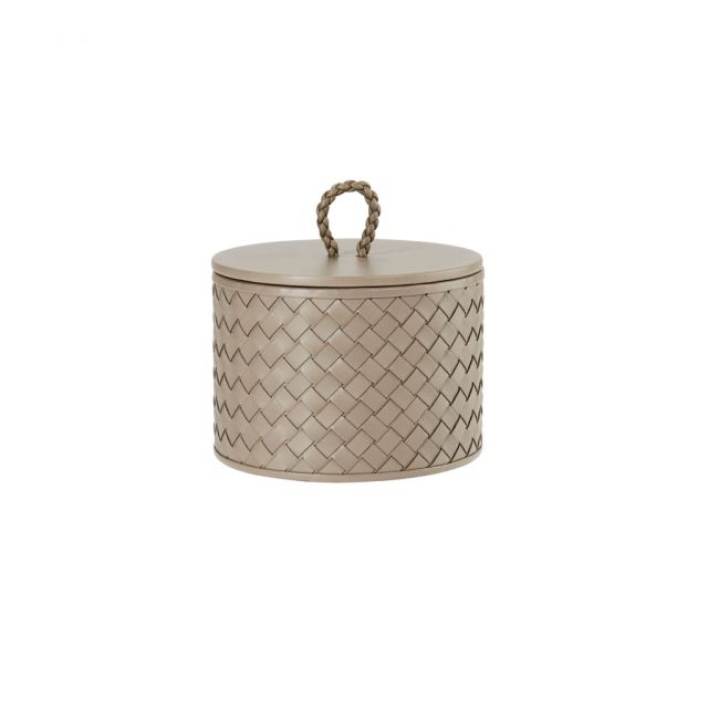 Handwoven round box small - Jana | Giobagnara