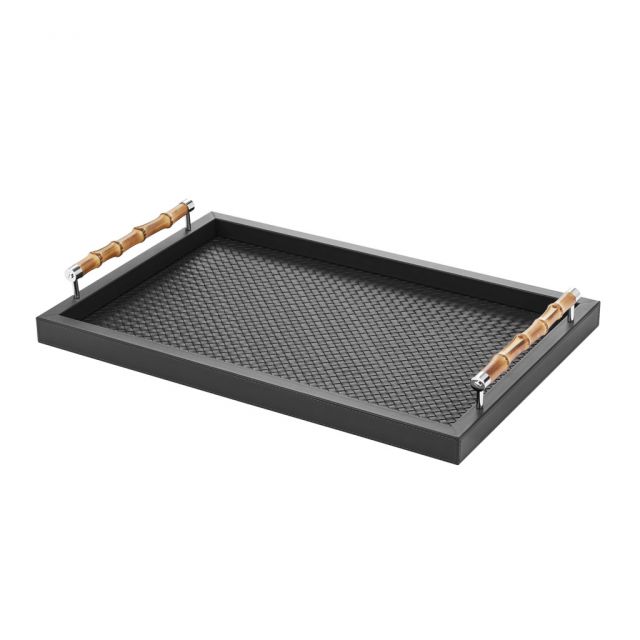 Handwoven rectangular tray - Frida | Giobagnara