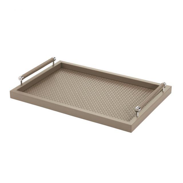 Handwoven rectangular tray - Diana | Giobagnara