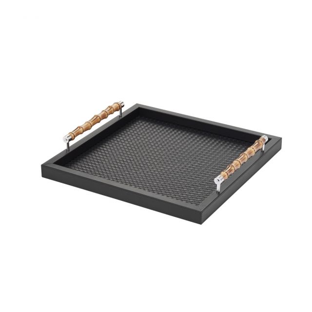 Handwoven square tray - Frida | Giobagnara