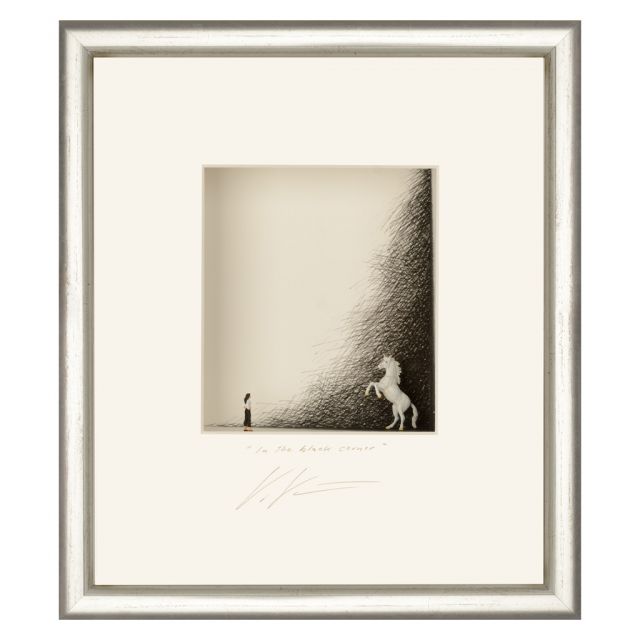 Three-dimensional Painting - IN THE BLACK CORNER | Giobagnara Il Prato Venezia