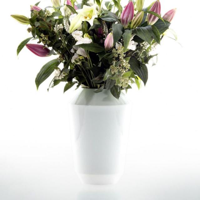 Large white porcelain vase  - Luna | Giobagnara Il Prato Venezia