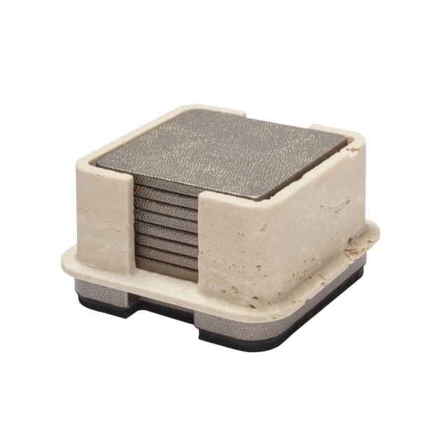MARBLE COASTER HOLDER - LLOYD