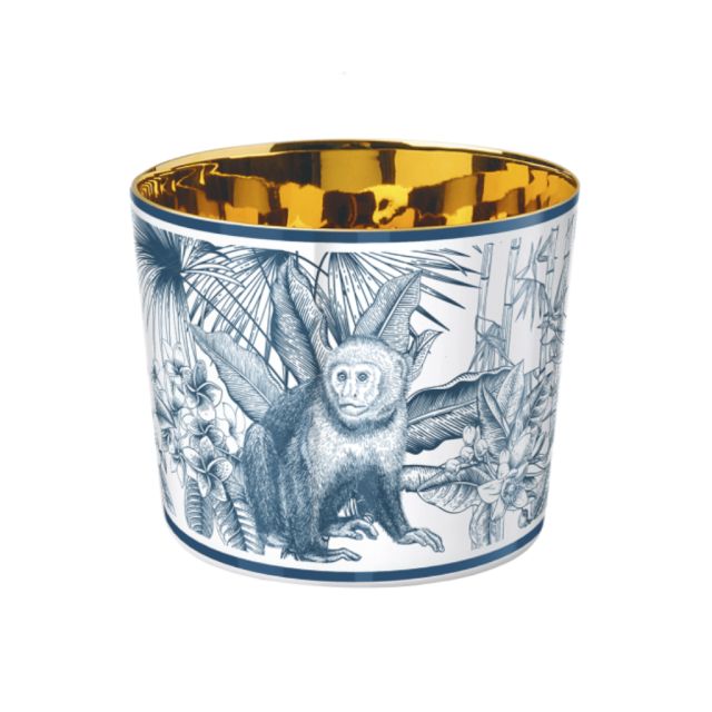 Champagne cup in porcelain and precious metal - Fashion Pepita | GioBagnara Venezia