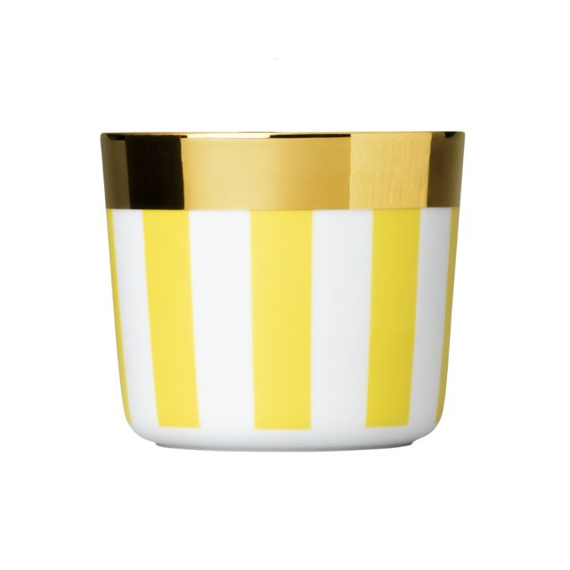 Champagne cup in porcelain and precious metal - Fashion Pepita | GioBagnara Venezia