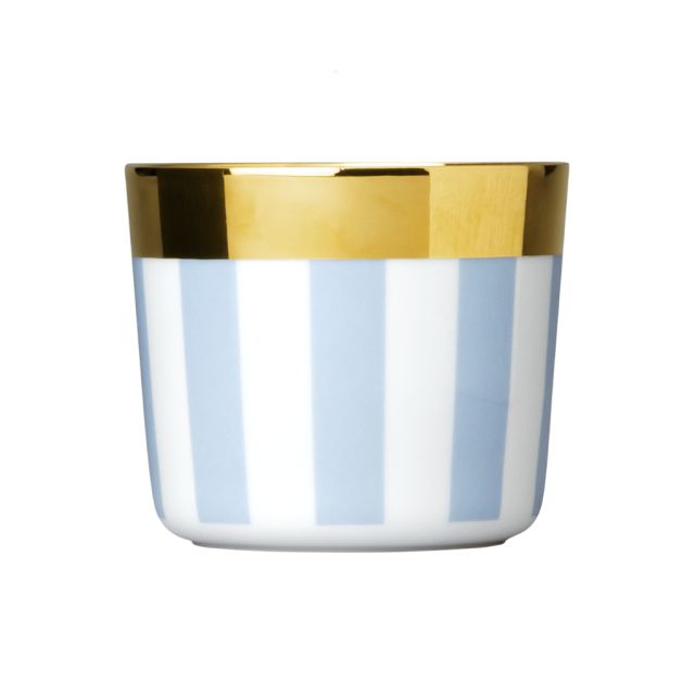 Champagne cup in porcelain and precious metal - Fashion Pepita | GioBagnara Venezia