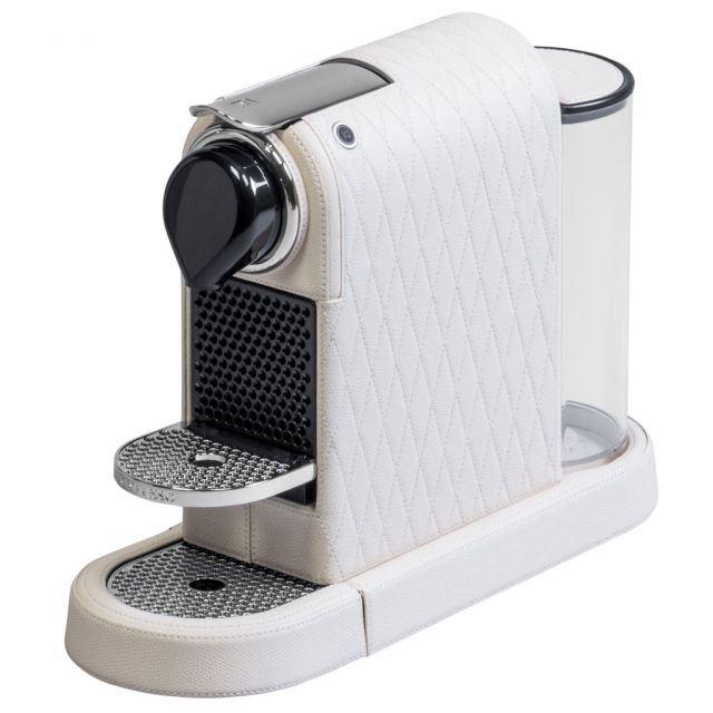 Original Citiz Nespresso machine covered in leather | GioBagnara Venezia