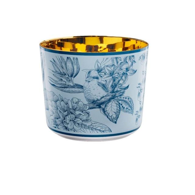 Champagne cup in thin porcelain and precious metal - DROPS | Giobagnara Il Prato Venezia