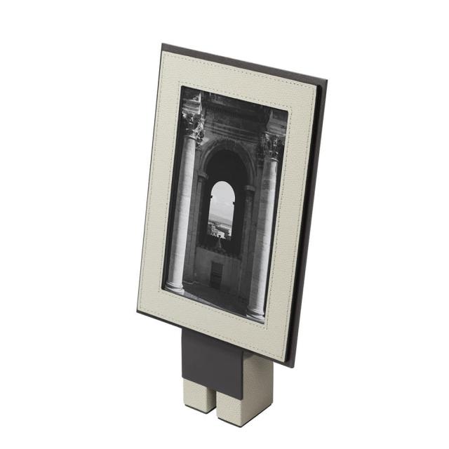 Leather frame vertical low - Pillar