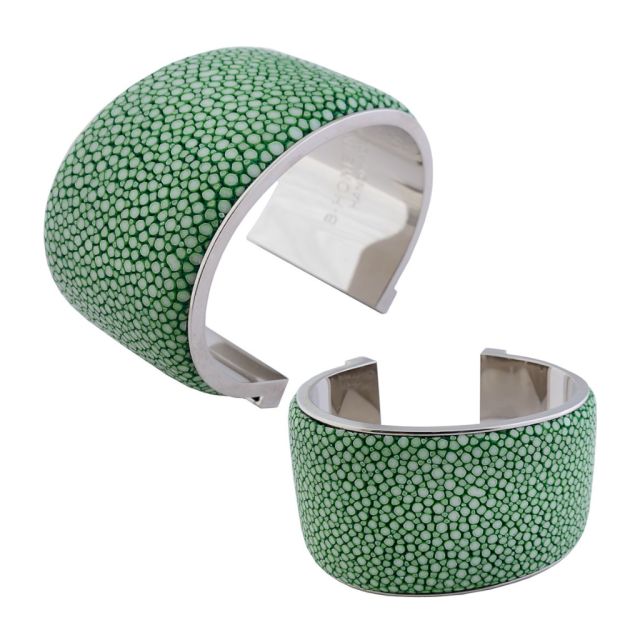 Open bracelet  4cm with high thickness hypoallergenic palladium plating - ELISEE | Giobagnara