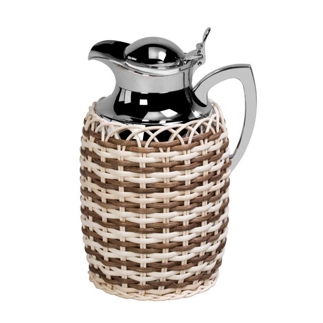 Rattan bicolor carafe - Villandry | Giobagnara