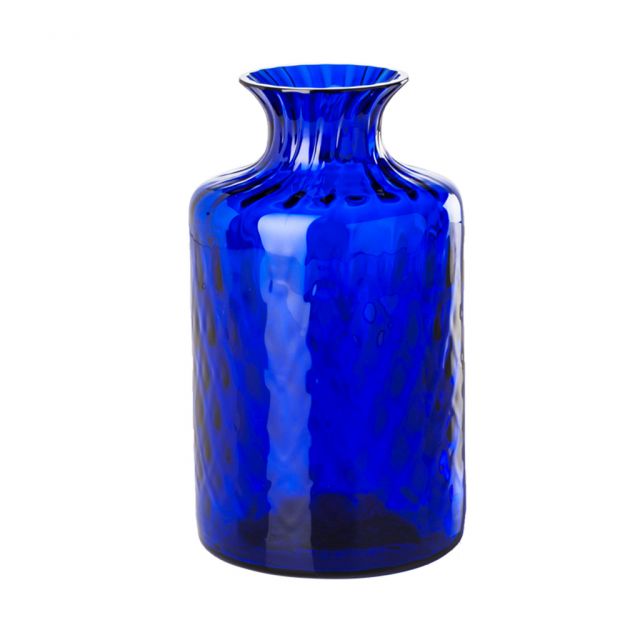 Carnival Vase  - Sapphire