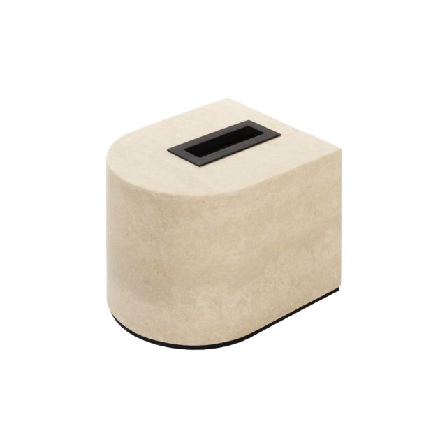 MARBLE SQUARE TISSUE HOLDER - NOBBLE