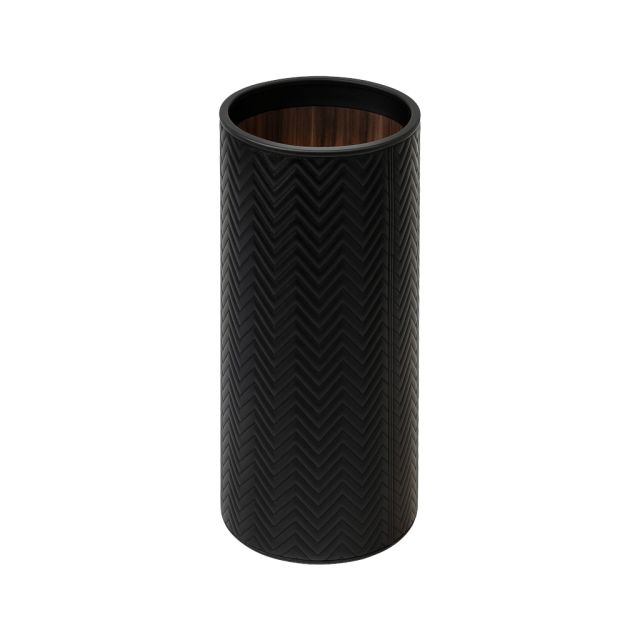 TALL HERRINGBONE ROUND BIN - IVO