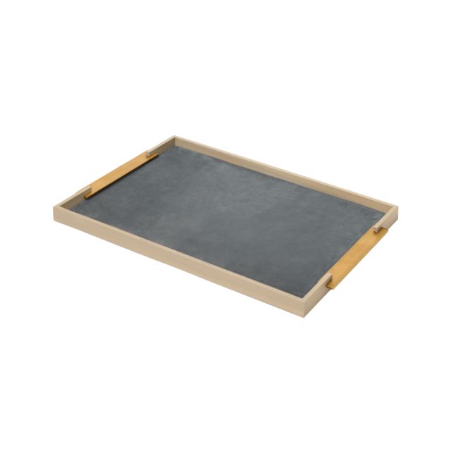 RECTANGULAR TRAY WITH REMOVABLE MAT - DAMA
