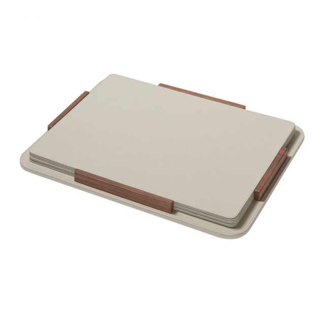 HOLDER WITH 6 PLACEMATS-GIOBAGNARA X POLTRONA FRAU