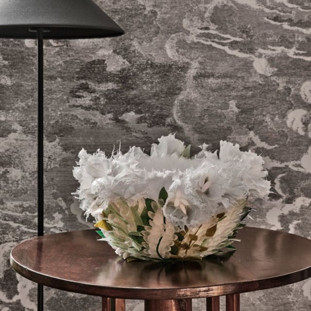 Silicone Rubber Vase handcrafted in Italy - Winter medium | Giobagnara Il Prato Venezia