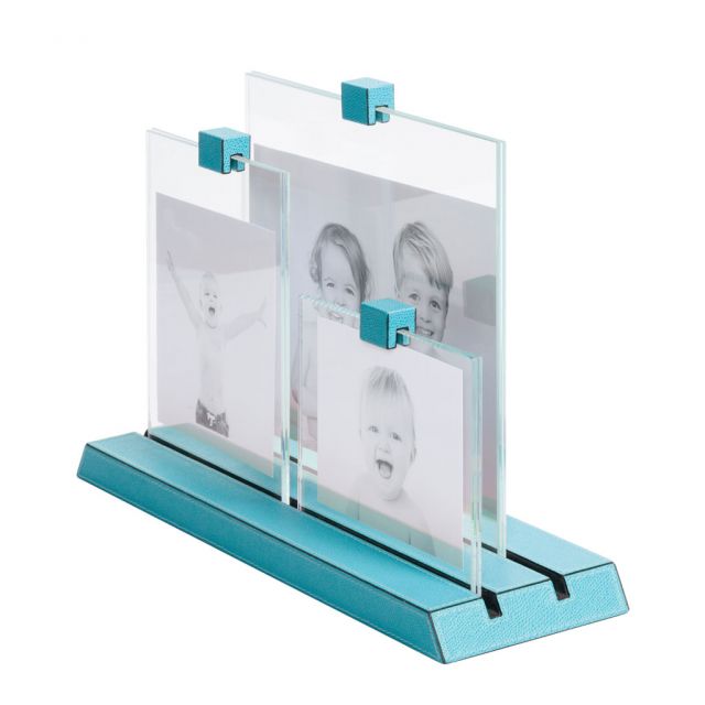 Picture frame covered in leather - Trio | GioBagnara Venezia