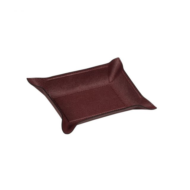 Rectangular valet tray in leather - Jack | GioBagnara Venezia