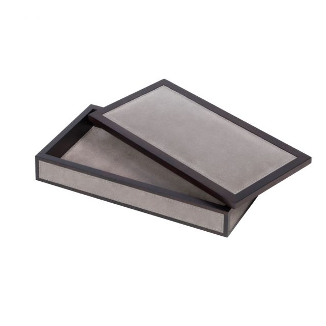 Rectangular box in leather - Milano | GioBagnara Venezia