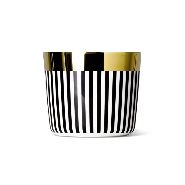 Champagne glasses in fine porcelain and precious metal - Champagne Goblets Vertical | Giobagnara Il...