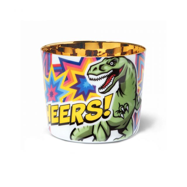 Champagne cup in thin porcelain and precious metal - RUMBLE REX | Giobagnara Il Prato Venezia