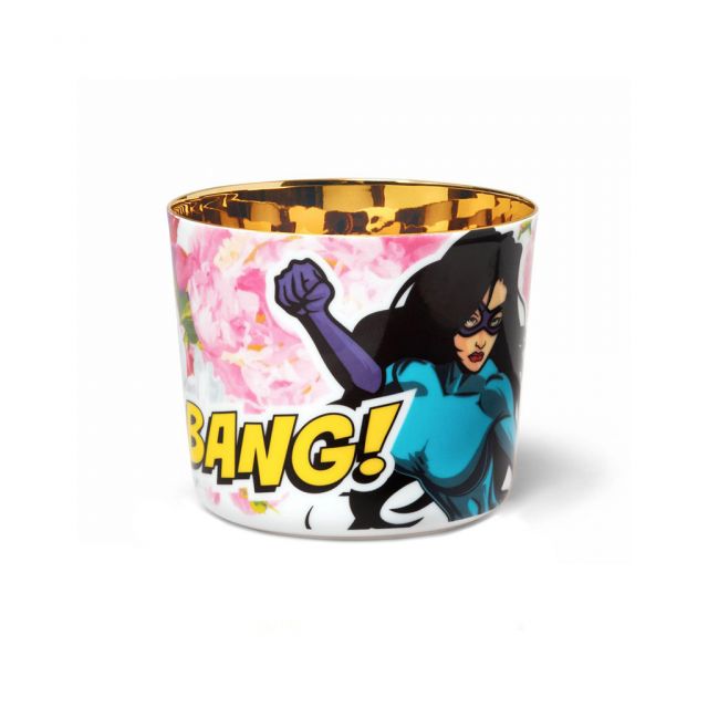 Champagne cup in thin porcelain and precious metal - GLAMOUR GIRL | Giobagnara Il Prato Venezia