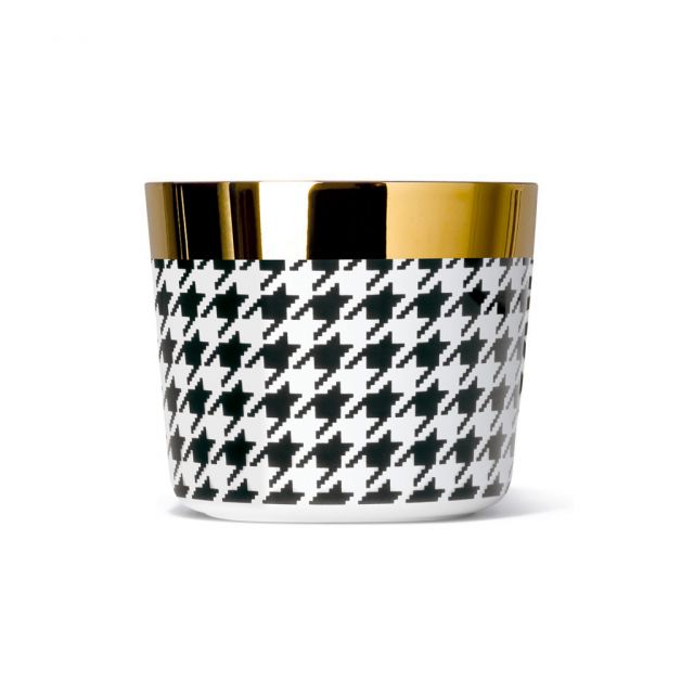 Champagne cup in porcelain and precious metal - Fashion Pepita | GioBagnara Venezia