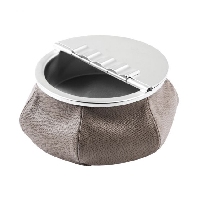 Bean bag Ashtray in leather - BARRY | Giobagnara
