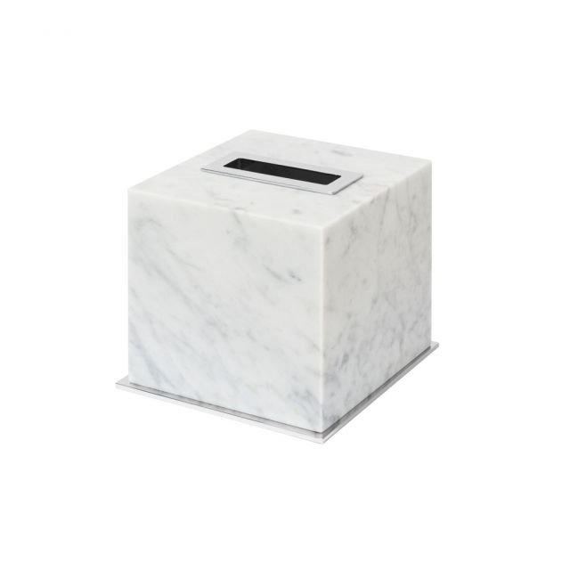 Marble Tissue Holder - Positano | Giobagnara