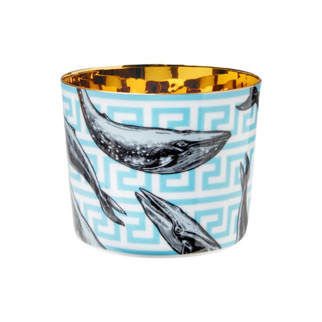 Champagne goblet - The Whales