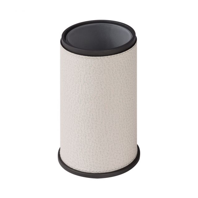 Toothbrush holder covered in leather - POSITANO | Giobagnara