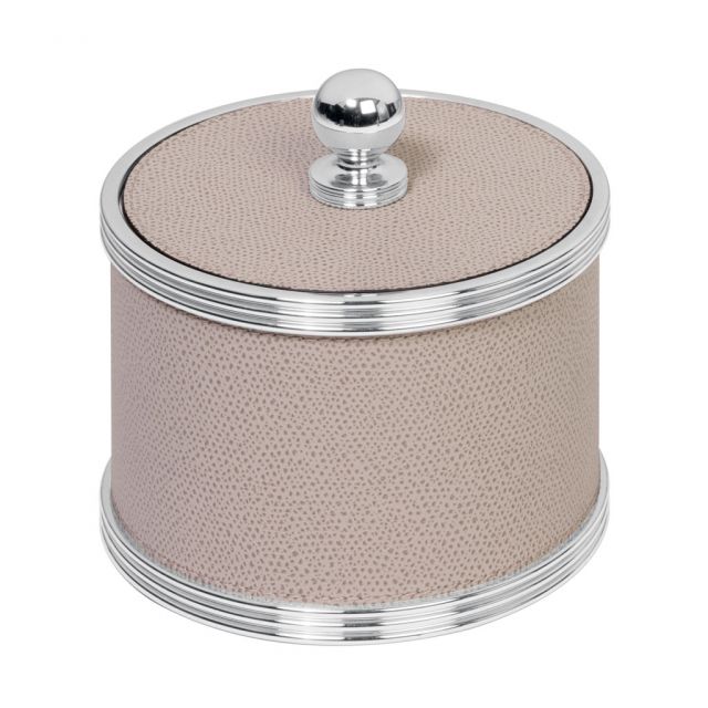 Large box covered in leather - AMALFI | Giobagnara