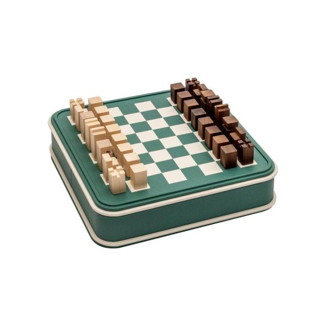 CHESS / DRAUGHTS GAME SET - ROLLI